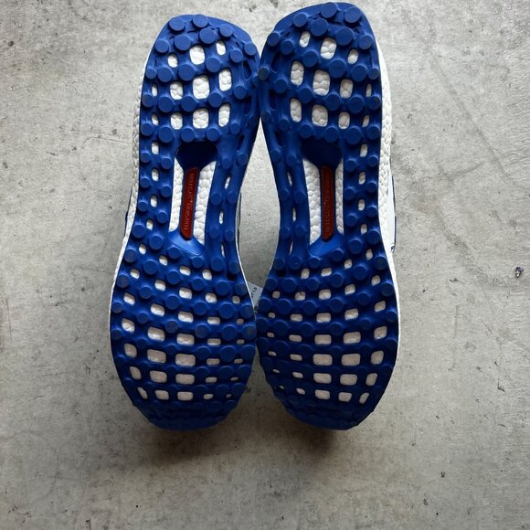 Adidas UltraBoost 1.0 'White Royal Blue Red' IH3018 Men's 17 USA RARE SIZE - Picture 3 of 7
